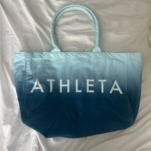 Athleta Gradient Blue Tote Bag